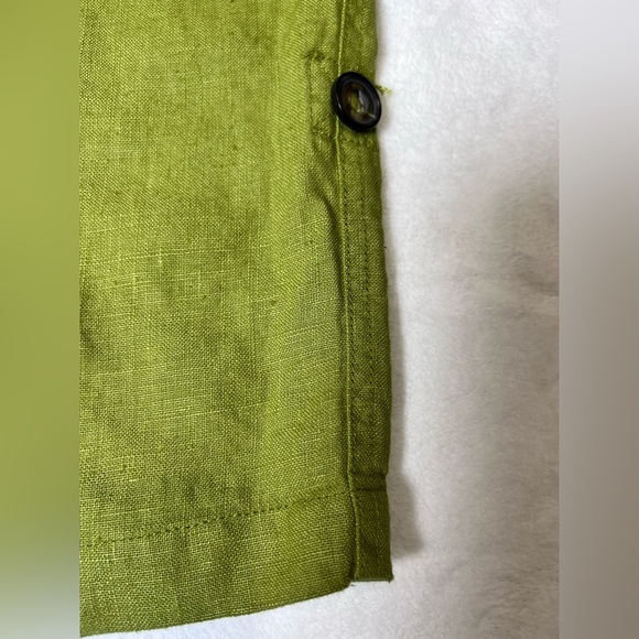 *NWT* Women’s Large “Sigrid Olsen” 2 piece lightweight Jacket & Pant Set - Linen - Picture 13 of 16